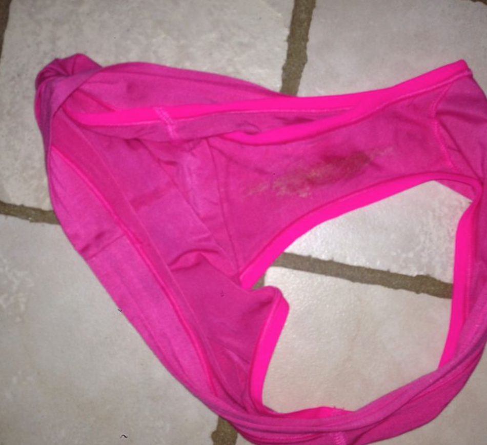SweetLikeHoney69: Hot pink panties dripping wet.