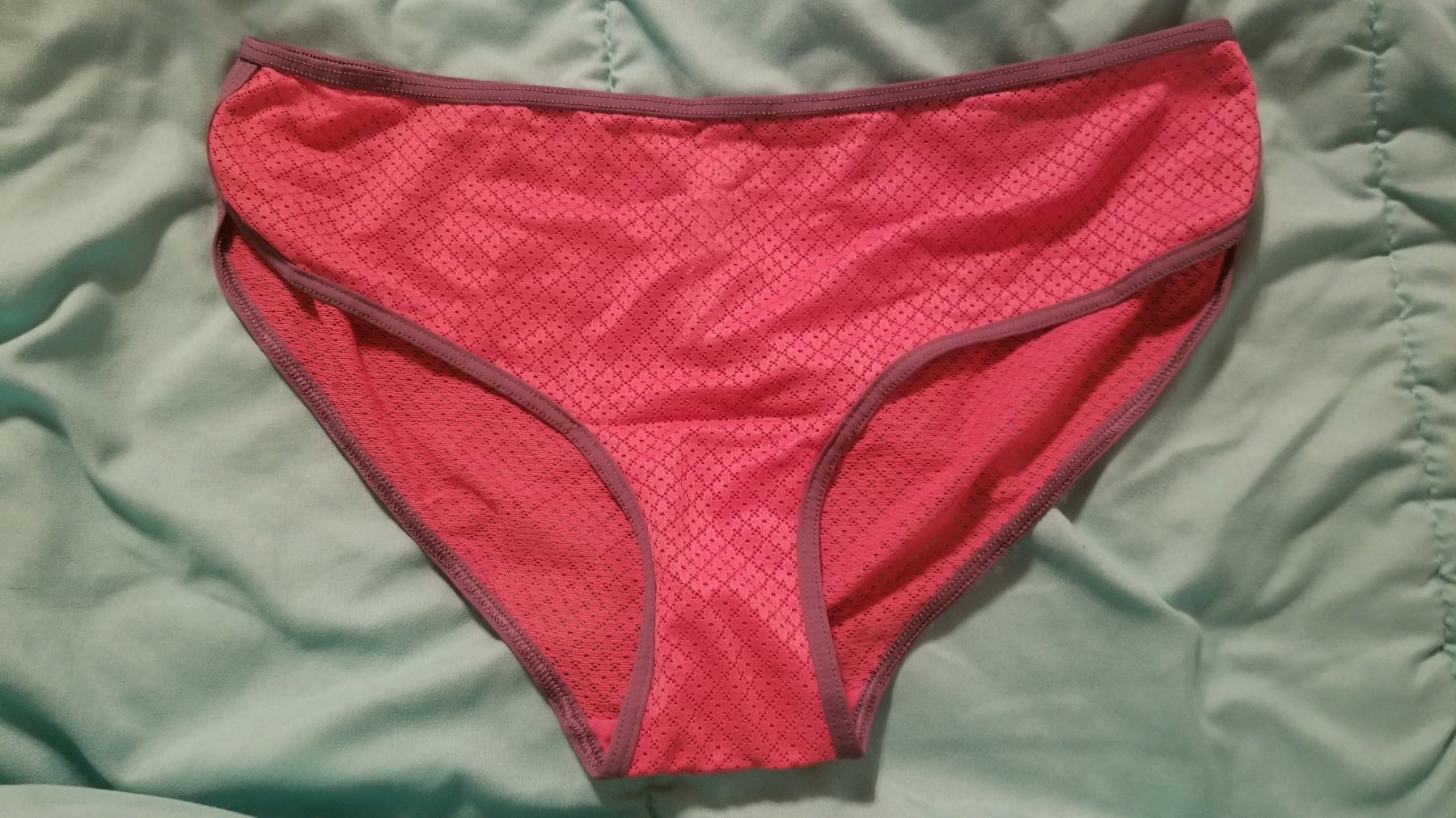 Victoria's Secret mesh panties | Myusedpantystore.com